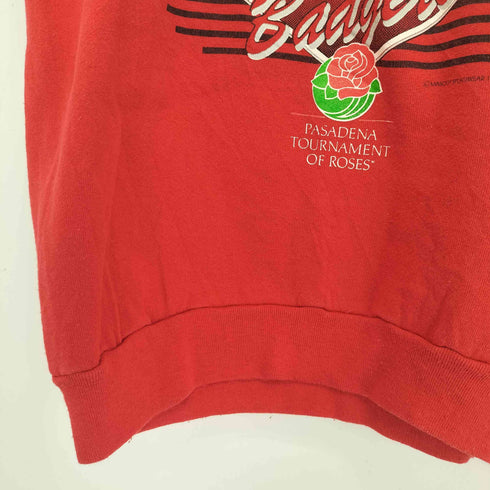 マスコット mascot 90s USA製 クルーネック L/S プリントスウェット メンズ import:M