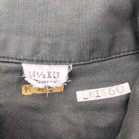 ユーエスアーミー U.S. ARMY UTILITY SHIRT メンズ 14 1/2