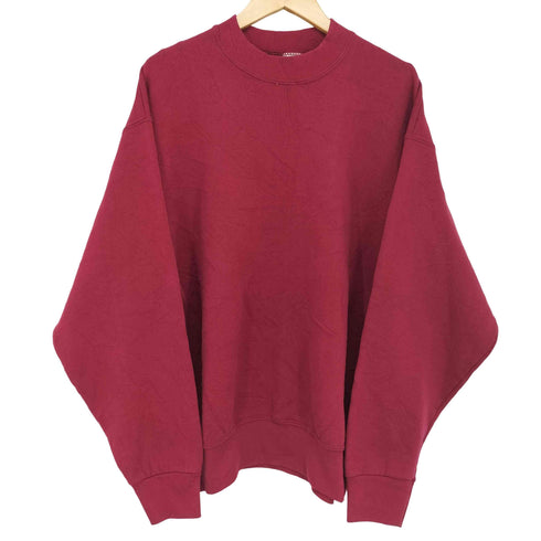 90s USA製 BVD クルーネック L/S 無地 スウェット メンズ import:L