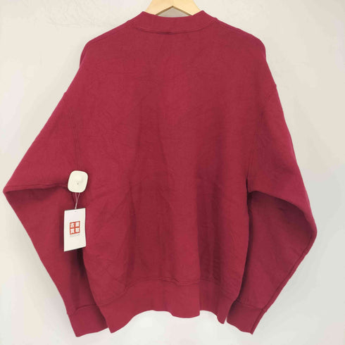 90s USA製 BVD クルーネック L/S 無地 スウェット メンズ import:L
