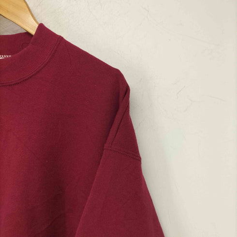 90s USA製 BVD クルーネック L/S 無地 スウェット メンズ import:L