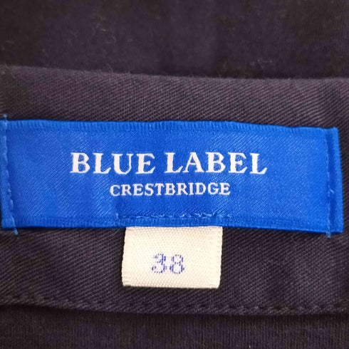 ブルーレーベルクレストブリッジ BLUE LABEL CRESTBRIDGE 袖チェック切替 L/S カットソー レディース JPN:38