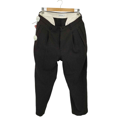 クーディプロダクション cootie productions Silk Nep Herringbone 2 Tuck Wide Trousers シルクネップヘリンボーン2タックワイドトラウザーズ メンズ JPN:L