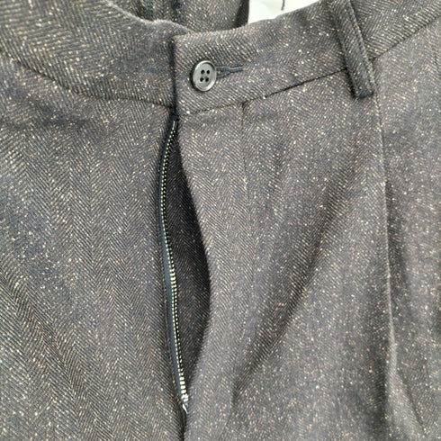 クーディプロダクション cootie productions Silk Nep Herringbone 2 Tuck Wide Trousers シルクネップヘリンボーン2タックワイドトラウザーズ メンズ JPN:L