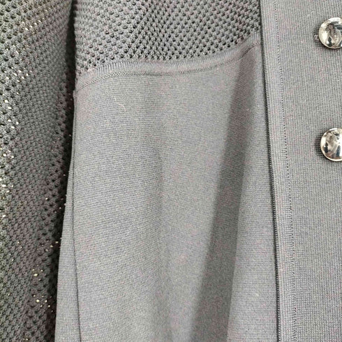 ピエールカルダン pierre cardin ポロカラー メッシュ切替 カーディガン レディース import:M