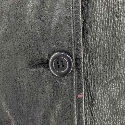 REAL LEATHER レザーポンチョ レディース