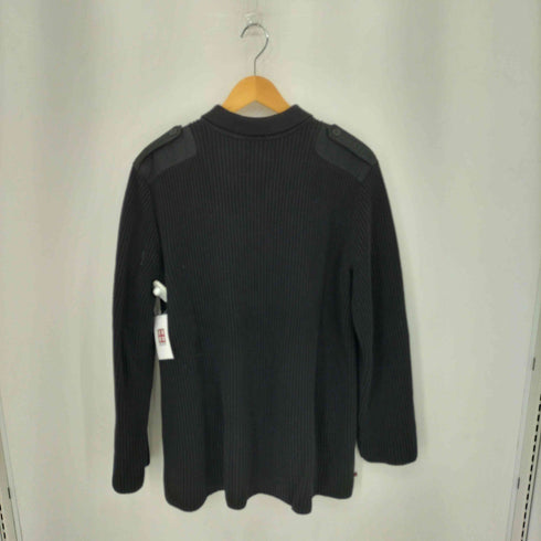 ローレンラルフローレン LAUREN RALPH LAUREN 90-00s 緑タグ エポーレット コットン リブニット カーディガン メンズ XL