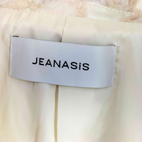 ジーナシス JEANASIS ジャガードテーラードジャケット レディース
