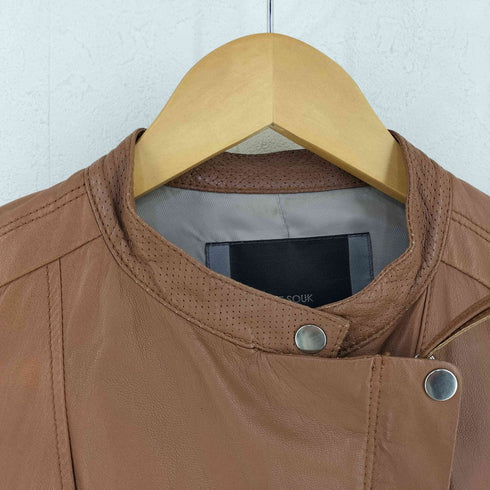 ルスーク Le souk SHEEP SKIN ライダースジャケット レディース JPN:38