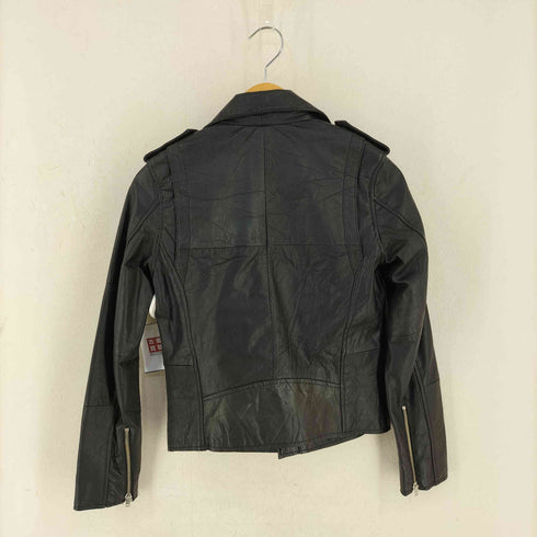3rd THRIDDA REAL LEATHER ライダースジャケット レディース