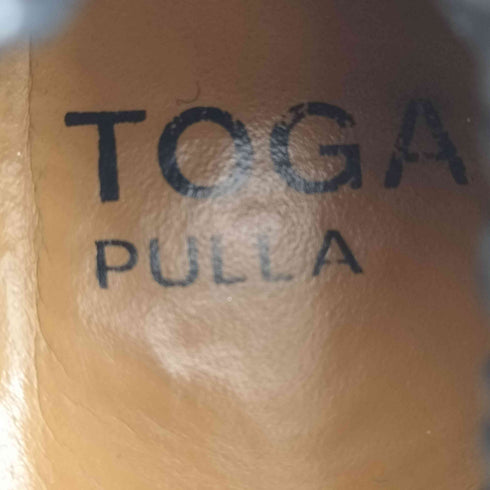 トーガプルラ TOGA PULLA 23AW CROSS STRAP BALLE クロスストラップバレエシューズ レディース JPN:37