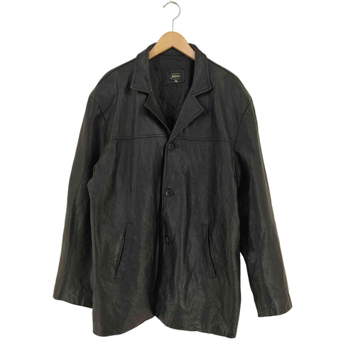 Johenic REAL LEATHER カーコート メンズ import:XL