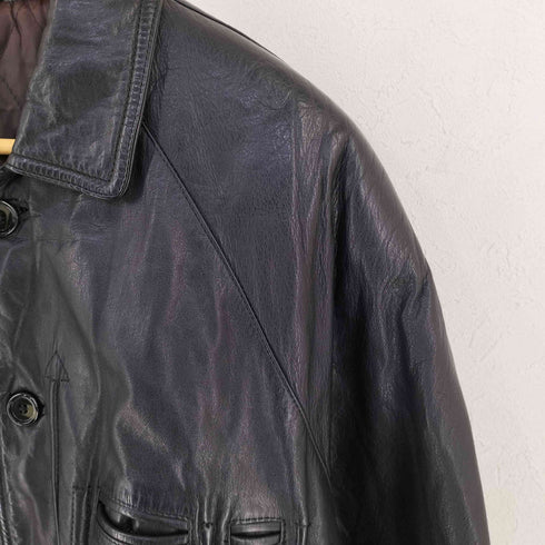 COW LEATHER カーコート メンズ