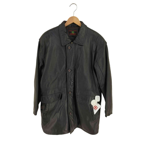 Clover SHEEP SKIN レザーカーコート メンズ import:L