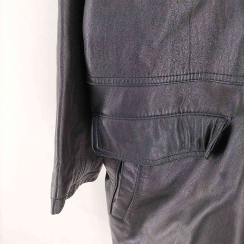Clover SHEEP SKIN レザーカーコート メンズ import:L