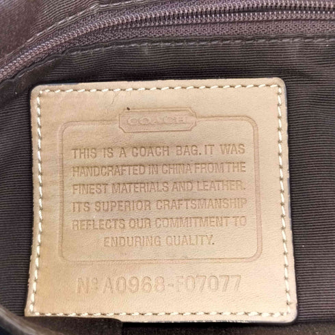 コーチ COACH シグネチャー ワンショルダー ショルダーバッグ キャンバス レディース