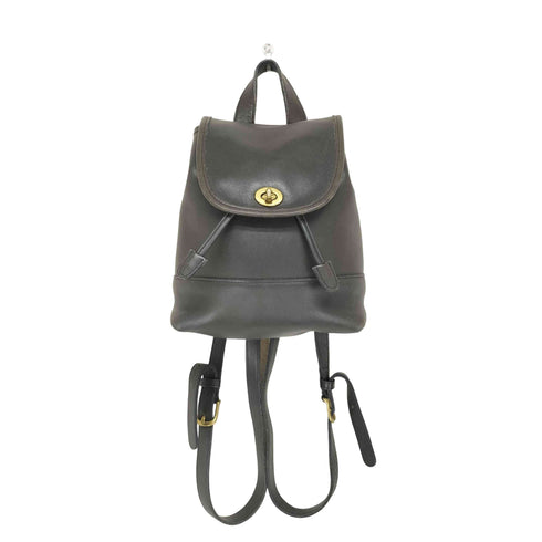 コーチ COACH OLD レザー リュック レディース