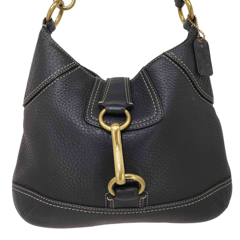 コーチ COACH ミディアムホーボー レザー ショルダーバッグ ワンショルダー レディース