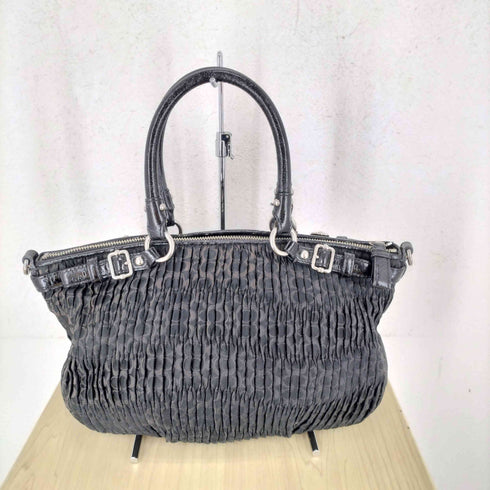 コーチ COACH シグネチャー プリーツ ハンドバッグ レディース