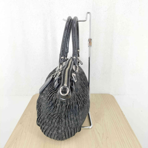 コーチ COACH シグネチャー プリーツ ハンドバッグ レディース