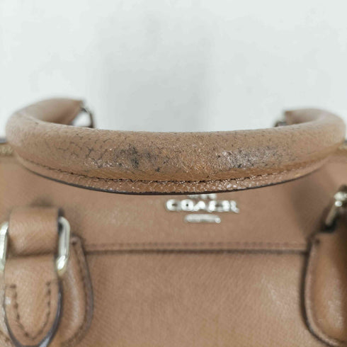 コーチ COACH サッチェル パッチワーク レザーハンドバッグ レディース