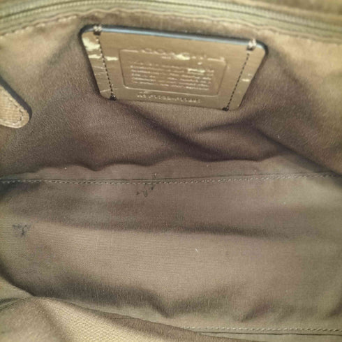 コーチ COACH サッチェル パッチワーク レザーハンドバッグ レディース