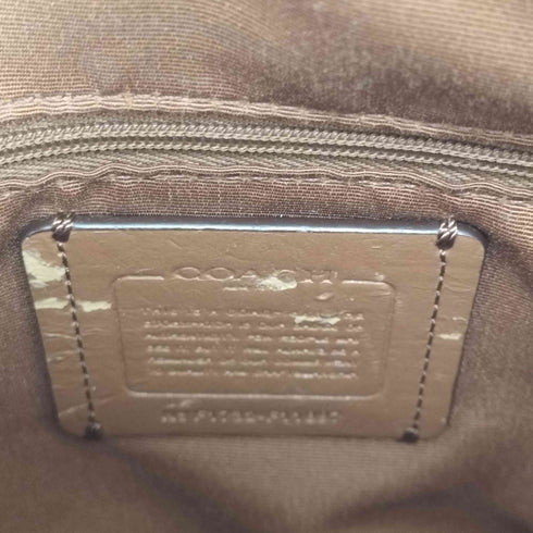 コーチ COACH サッチェル パッチワーク レザーハンドバッグ レディース