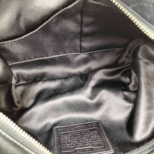 コーチ COACH シグネチャー パンチング レザーショルダーバッグ Y2K レディース