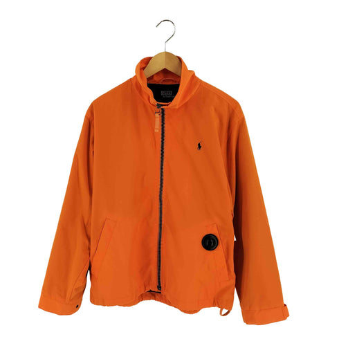ポロバイラルフローレン Polo by RALPH LAUREN 90S ワンポイント刺繍ナイロンジャケット メンズ import:L