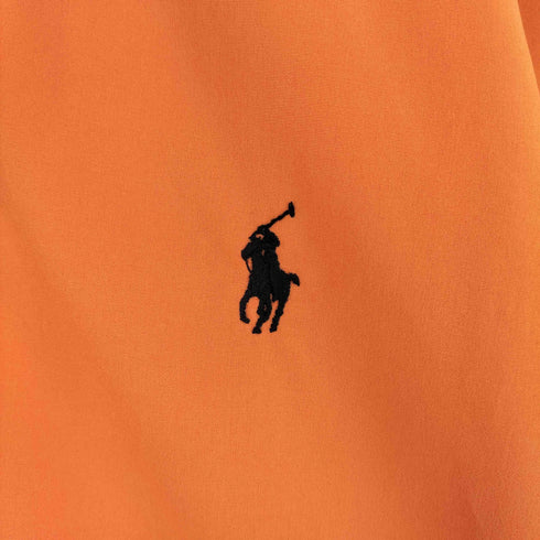 ポロバイラルフローレン Polo by RALPH LAUREN 90S ワンポイント刺繍ナイロンジャケット メンズ import:L