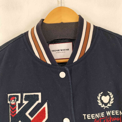 TEENIE WEENIE 両面刺繍スタジャン レディース 165/88A