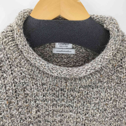 シーピーカンパニー C.P.COMPANY 90S 96AW undersixteen イタリア製 メランジ ロールネック アルパカ レーヨン混 ウール ニット セーター メンズ