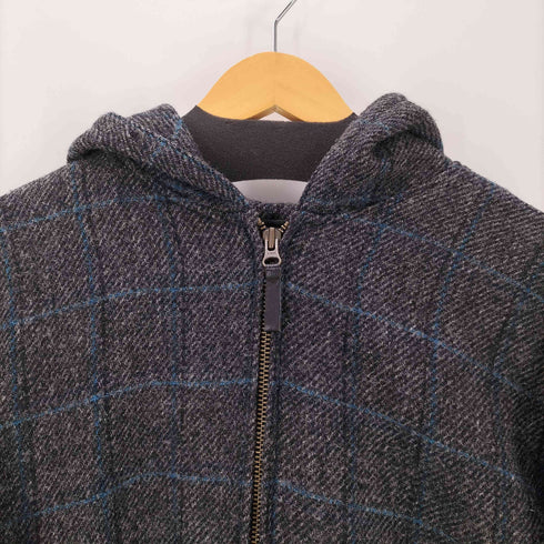 スワッガー SWAGGER 00S 03AW Harris Tweed PURE NEW WOOL スター スタッズ ジップアップ ウール パーカー ジャケット メンズ JPN:XL