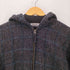 スワッガー SWAGGER 00S 03AW Harris Tweed PURE NEW WOOL スター スタッズ ジップアップ ウール パーカー ジャケット メンズ JPN:XL