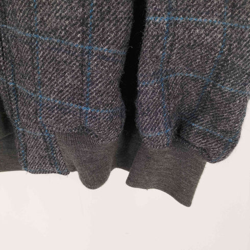 スワッガー SWAGGER 00S 03AW Harris Tweed PURE NEW WOOL スター スタッズ ジップアップ ウール パーカー ジャケット メンズ JPN:XL