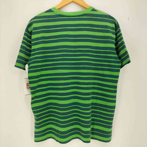 マリメッコ marimekko ボーダー コットン クルーネックTシャツ レディース import:M