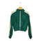 ザラ ZARA バイカラーサテントラックジャケット メンズ import:S