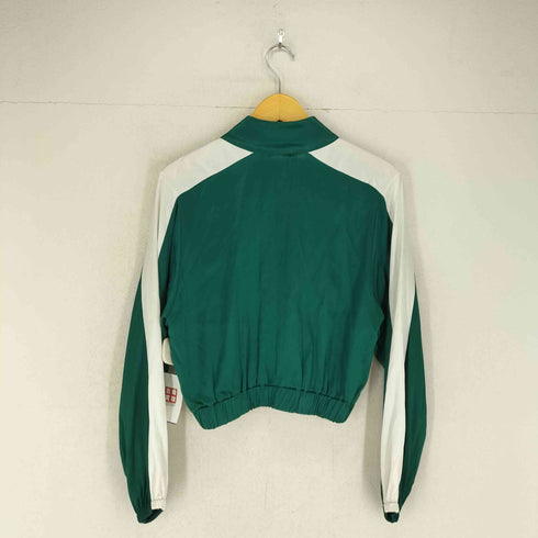 ザラ ZARA バイカラーサテントラックジャケット メンズ import:S