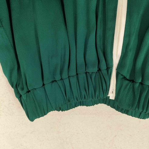 ザラ ZARA バイカラーサテントラックジャケット メンズ import:S