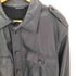 ザラ ZARA SRPLS MLTRY CMS PL 09 2ポケット ラムレザーシャツ メンズ import:M
