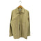 ザラ ZARA STUDIO COLLECTION オーバーシルエット ラムレザー シャツ メンズ import:S