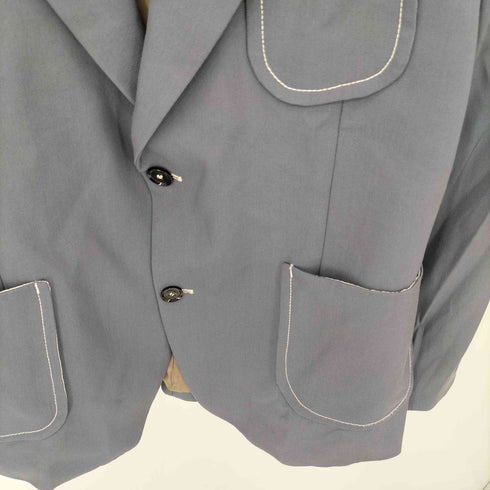 ザラ ZARA STUDIO COLLECTION Suit Blazer ウールコットン 2B テーラードジャケット メンズ 50