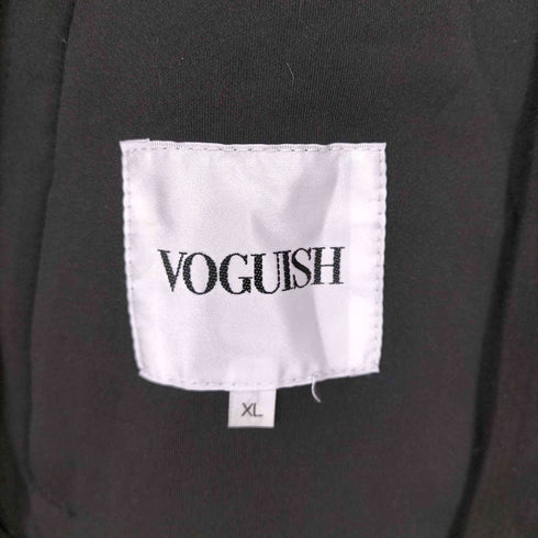 ヴォーギッシュ VOGUISH ダンボールスウェードパッチワークジップパーカー メンズ JPN:XL