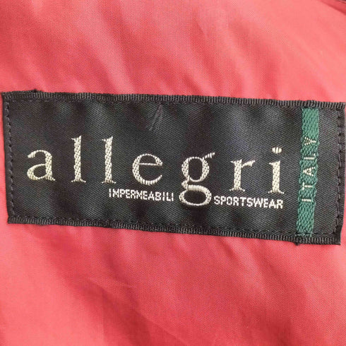 アレグリ allegri ナイロン ステンカラーコート メンズ