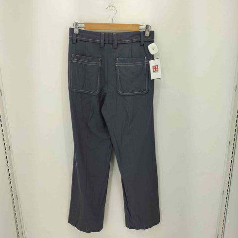 ザラ ZARA STUDIO COLLECTION タック ストレート スラックスパンツ メンズ 38