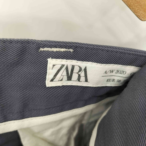 ザラ ZARA STUDIO COLLECTION タック ストレート スラックスパンツ メンズ 38