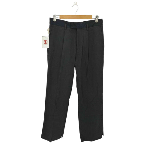 ザラ ZARA STUDIO COLLECTION ストライプ タック ストレート スラックスパンツ メンズ 40