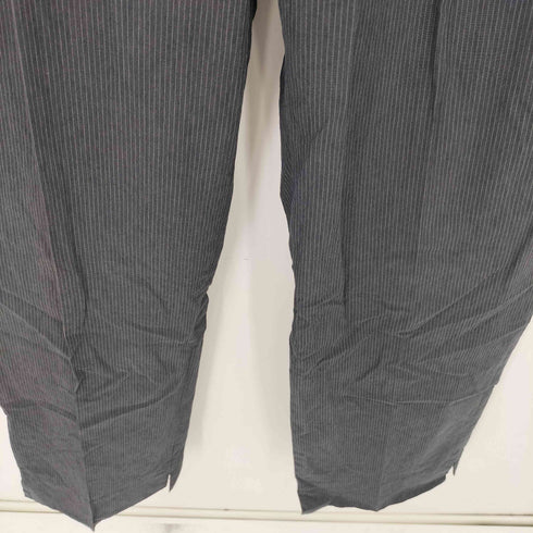 ザラ ZARA STUDIO COLLECTION ストライプ タック ストレート スラックスパンツ メンズ 40