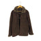 insolent レザー柄 ファー付き中綿ジャケット メンズ import:L