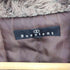 insolent レザー柄 ファー付き中綿ジャケット メンズ import:L